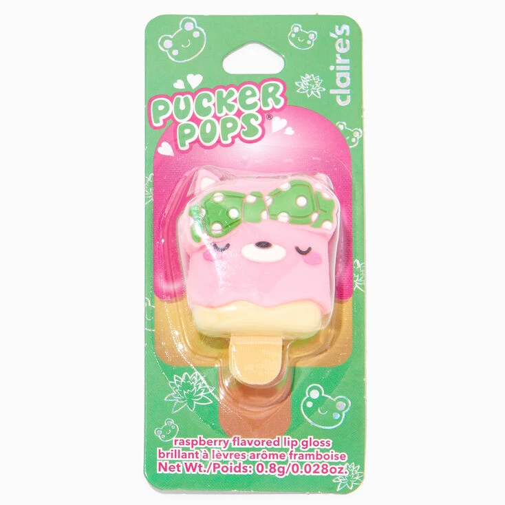 Top 10 ???? Claire's Pucker Pops® Sleepy Cat Lip Gloss - Raspberry ???? 5 Top 10 ???? Claire's Pucker Pops® Sleepy Cat Lip Gloss - Raspberry ???? - Image 3