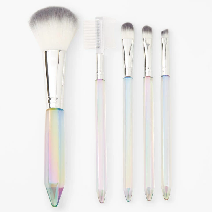 Best Pirce ✔️ Claire's Crystal Rainbow Makeup Brush Set - 5 Pack ❤️ 3 Best Pirce ✔️ Claire's Crystal Rainbow Makeup Brush Set - 5 Pack ❤️