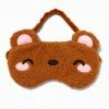Brand new ❤️ Claire's Sherpa Brown Bear Sleeping Mask ⭐ 2 Brand new ❤️ Claire's Sherpa Brown Bear Sleeping Mask ⭐ -Claire’s Shop 04180 1