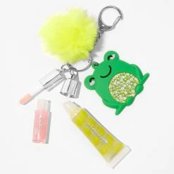 Wholesale 👏 Claire's Green Frog Bling Lip Gloss Keyring 👏 -Claire’s Shop 04963 2