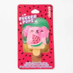 Cheapest ❤️ Claire's Pucker Pops® Watermelon Puppy Lip Gloss - Vanilla 👍 -Claire’s Shop 06373 3