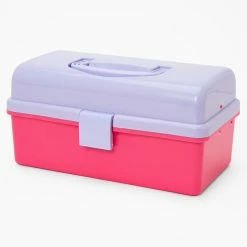 Top 10 🧨 Claire's Pink & Purple Colorblock Makeup Holder Case ✔️