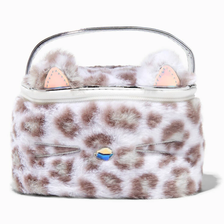 Top 10 ❤️ Claire's Club Furry Snow Leopard Makeup Bag ⌛ 4 Top 10 ❤️ Claire's Club Furry Snow Leopard Makeup Bag ⌛ - Image 2