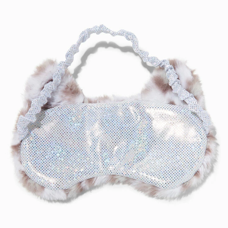 Cheap ???? Claire's Club Snow Leopard Sleeping Mask ???? 3 Cheap ???? Claire's Club Snow Leopard Sleeping Mask ???? - Image 2