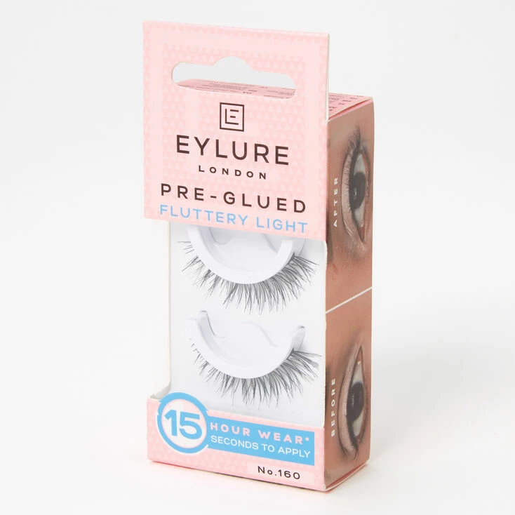Top 10 🤩 Claire's Eylure No. 160 Fluttery Light False Eyelashes - Black ❤️ 4 Top 10 🤩 Claire's Eylure No. 160 Fluttery Light False Eyelashes - Black ❤️ - Image 2