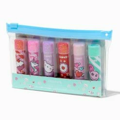 Buy 🔥 Claire's Glitter Emoticon Lip Balm Set - 6 Pack 🔥