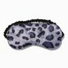 New ✔️ Claire's Grey Leopard Satin Sleeping Mask ✨ -Claire’s Shop 16309 1