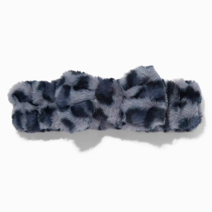 Flash Sale ???? Claire's Grey Leopard Furry Makeup Bow Headwrap ???? 4 Flash Sale ???? Claire's Grey Leopard Furry Makeup Bow Headwrap ???? - Image 2