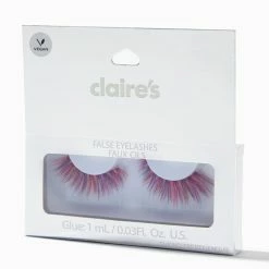 Best Sale 👏 Claire's Pink & Purple Vegan False Eyelashes 😀 -Claire’s Shop 49138 2