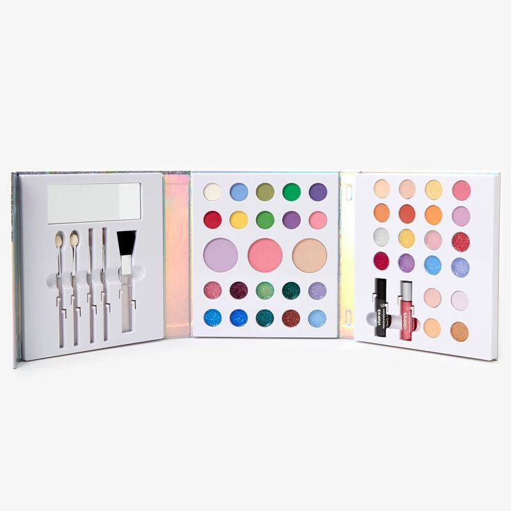 Best Sale ???? Claire's Holographic Pastel Rainbow 50 Piece Makeup Set ???? 3 Best Sale ???? Claire's Holographic Pastel Rainbow 50 Piece Makeup Set ????