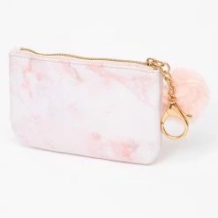 Deals 😉 Claire's Pink Marble Makeup Bag 🤩