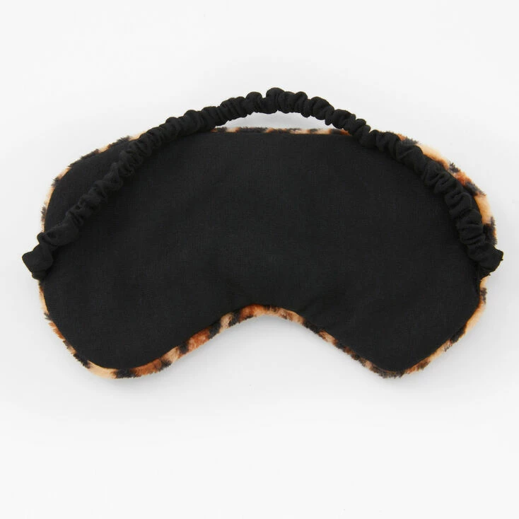 New ???? Claire's Plush Sleeping Mask - Leopard ???? 4 New ???? Claire's Plush Sleeping Mask - Leopard ???? - Image 2