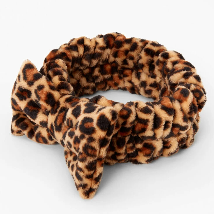 Best Pirce ???? Claire's Makeup Bow Headwrap - Leopard ⭐ 3 Best Pirce ???? Claire's Makeup Bow Headwrap - Leopard ⭐
