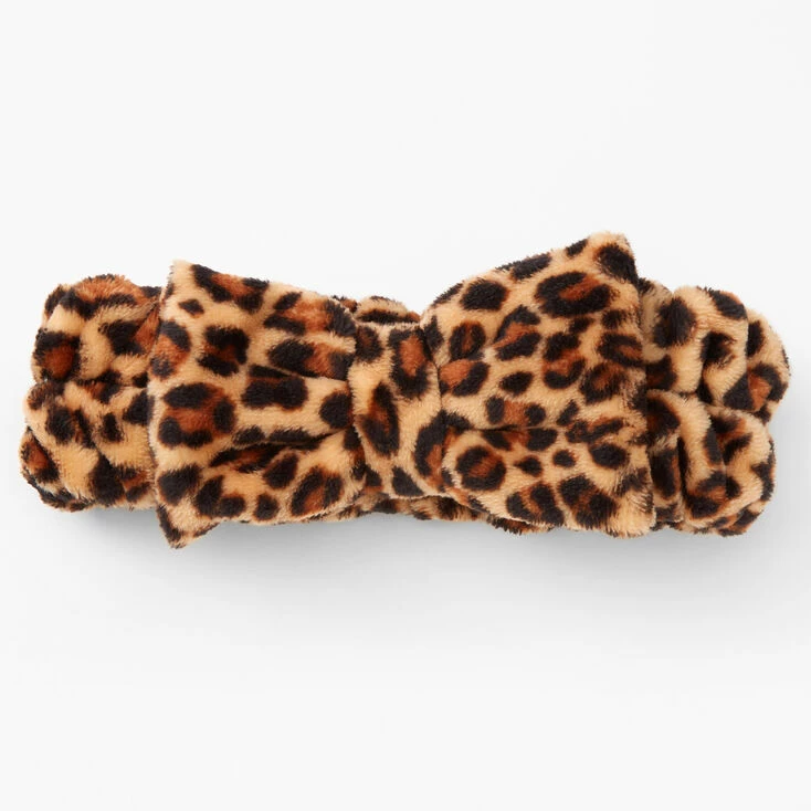 Best Pirce ???? Claire's Makeup Bow Headwrap - Leopard ⭐ 4 Best Pirce ???? Claire's Makeup Bow Headwrap - Leopard ⭐ - Image 2