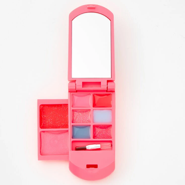 Hot Sale 🥰 Claire's Club Critter Bling Flip Phone Lip Gloss Set - Pink ⌛ 3 Hot Sale 🥰 Claire's Club Critter Bling Flip Phone Lip Gloss Set - Pink ⌛