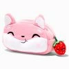 Best Sale 🌟 Claire's Strawberry Hamster Plush Makeup Bag 😍