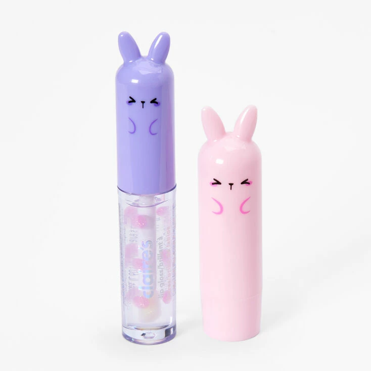 Discount ???? Claire's Chibi Bunny Lip Gloss Set - 2 Pack ???? 4 Discount ???? Claire's Chibi Bunny Lip Gloss Set - 2 Pack ???? - Image 2