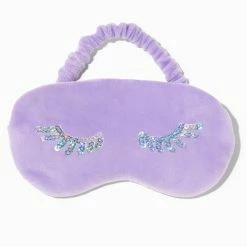 Best reviews of 👍 Claire's Silver Sequin Eyelash Purple Sleeping Mask 🔔