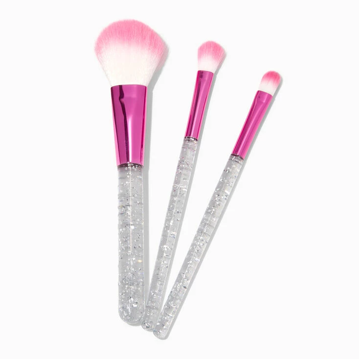 Hot Sale 🤩 Claire's Retro Daisy Pink Makeup Brush Set - 3 Pack ⌛ 4 Hot Sale 🤩 Claire's Retro Daisy Pink Makeup Brush Set - 3 Pack ⌛ - Image 2