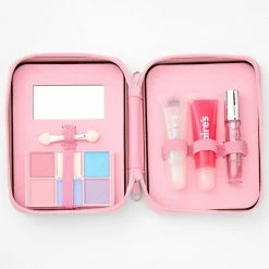 Coupon 🥰 Claire's Unicorn Bling Makeup Tin - Pale Pink 🥰