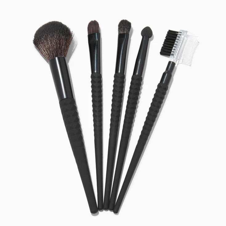 Outlet π Claire's Matte Black Makeup Brushes (5 Pack) β 3 Outlet π Claire's Matte Black Makeup Brushes (5 Pack) β