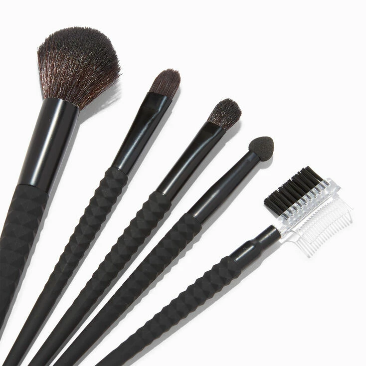 Outlet π Claire's Matte Black Makeup Brushes (5 Pack) β 4 Outlet π Claire's Matte Black Makeup Brushes (5 Pack) β - Image 2