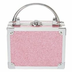 Discount 👍 Claire's Club Tiny Travel Pink Glitter Lock Box Makeup Set 😍 -Claire’s Shop 88906 3