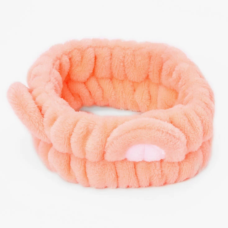 Best deal π Claire's Plush Coral Bear Ear Makeup Headwrap π₯° 3 Best deal π Claire's Plush Coral Bear Ear Makeup Headwrap π₯°